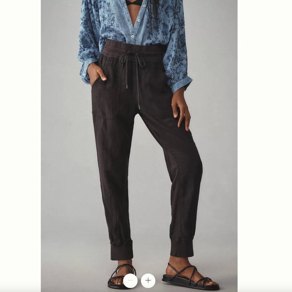 Anthropologie The Nomad High-Rise Joggers NWOT L